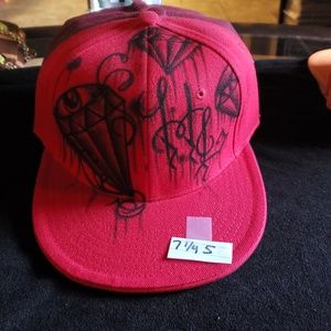 Custom designed fitted hat